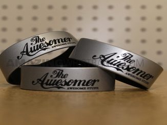 Silver wrist band